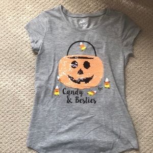 Girls Justice Halloween Tee.  Size 12
